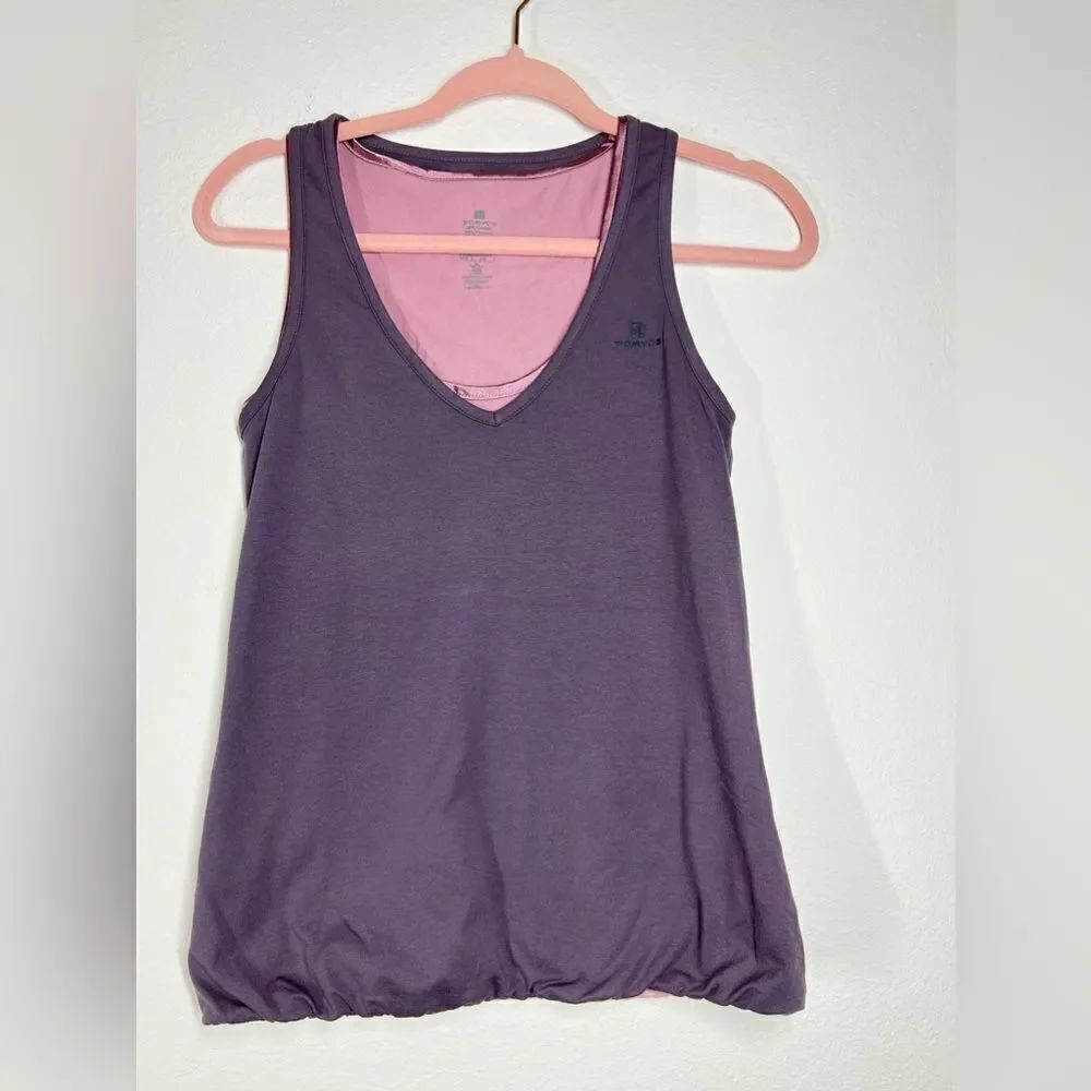 Domyos WOMEN'S ESSENTIAL RACERBACK TANK TOP size XXS